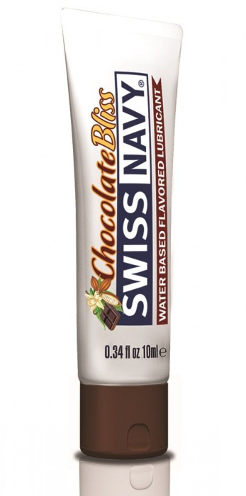 Лубрикант с ароматом шоколада Swiss Navy Chocolate Bliss Lube - 10 мл. - Swiss navy - купить с доставкой в Стерлитамаке