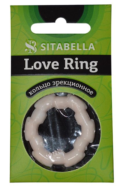Фигурное эрекционное кольцо из киберкожи - Sitabella - в Стерлитамаке купить с доставкой