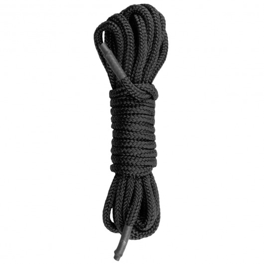 Черная веревка для бондажа Easytoys Bondage Rope - 5 м. - Easy toys - купить с доставкой в Стерлитамаке