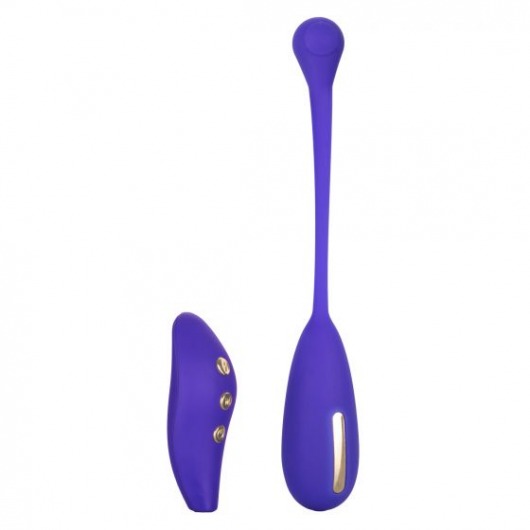 Фиолетовый шарик с электростимуляцией и вибрацией Intimate E-Stimulator Remote Kegel Exerciser - California Exotic Novelties - купить с доставкой в Стерлитамаке