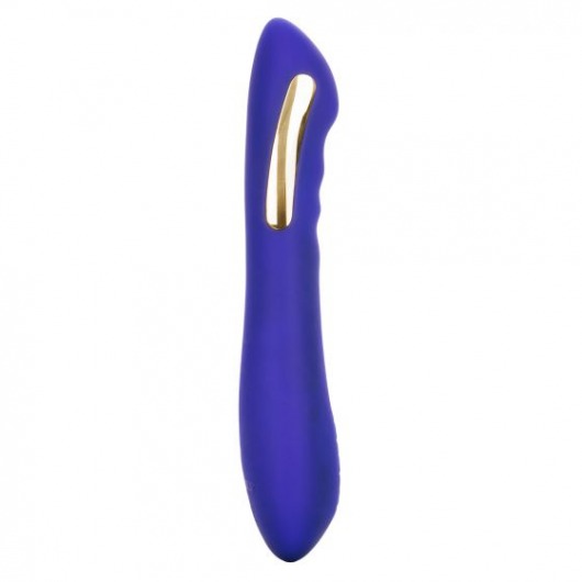 Фиолетовый вибратор с электростимуляцией Intimate E-Stimulator Petite Wand - 18,5 см. - California Exotic Novelties - купить с доставкой в Стерлитамаке