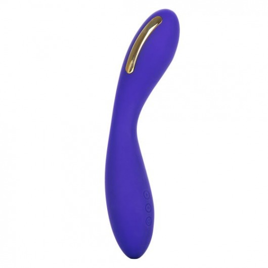 Фиолетовый вибратор с электростимуляцией Intimate E-Stimulator Wand - 21,5 см. - California Exotic Novelties - купить с доставкой в Стерлитамаке