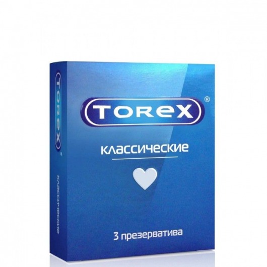 Гладкие презервативы Torex  Классические  - 3 шт. - Torex - купить с доставкой в Стерлитамаке