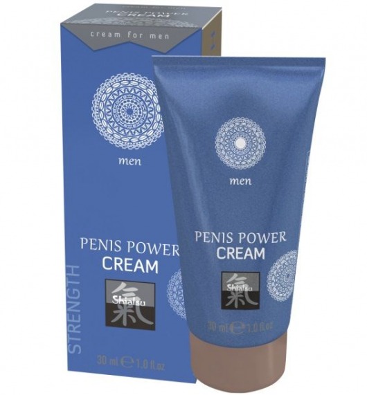 Возбуждающий крем для мужчин Penis Power Cream - 30 мл. - Shiatsu - купить с доставкой в Стерлитамаке