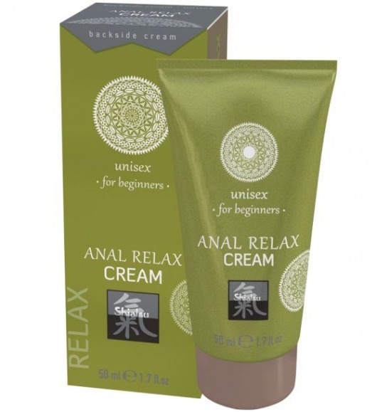 Анальный крем Anal Relax Cream - 50 мл. - Shiatsu - купить с доставкой в Стерлитамаке