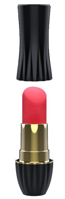 Клиторальный стимулятор-помада LIPSTICK - 9,3 см. - Dream Toys - купить с доставкой в Стерлитамаке