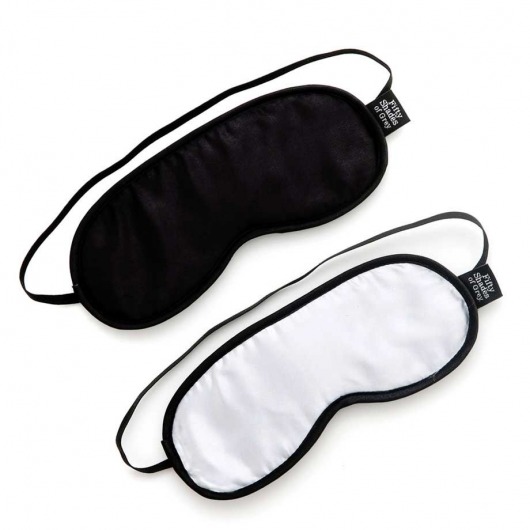 Набор из двух масок на глаза Soft Blindfold Twin Pack - Fifty Shades of Grey - купить с доставкой в Стерлитамаке