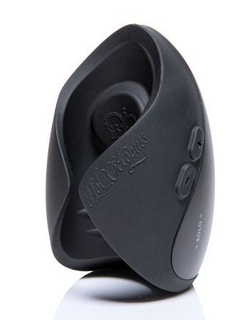 Черный инновационный мужской вибратор PULSE SOLO ESSENTIAL - Hot Octopuss - в Стерлитамаке купить с доставкой