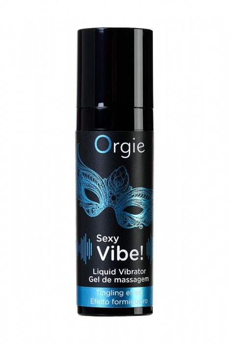 Гель для массажа ORGIE Sexy Vibe Liquid Vibrator с эффектом вибрации - 15 мл. - ORGIE - купить с доставкой в Стерлитамаке