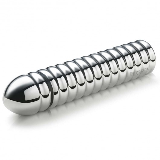 Рельефный фаллос для интенсивного электросекса Groovey George - 20 см. - MyStim - купить с доставкой в Стерлитамаке