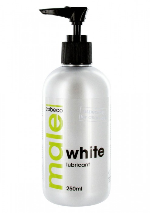 Анальная смазка на водной основе MALE Cobeco White Lubricant - 250 мл. - Cobeco - купить с доставкой в Стерлитамаке