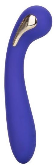 Фиолетовый вибромассажер с электростимуляцией Intimate Estim Petite G Wand - 19 см. - California Exotic Novelties - купить с доставкой в Стерлитамаке