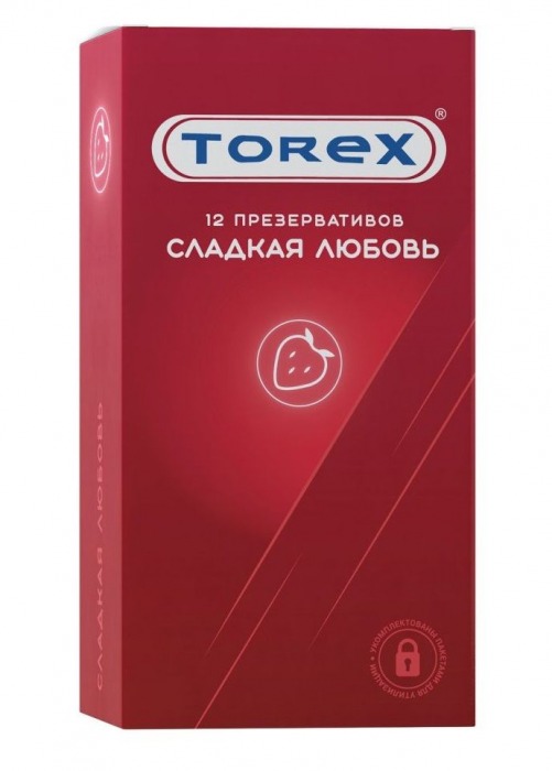Презервативы Torex  Сладкая любовь  с ароматом клубники - 12 шт. - Torex - купить с доставкой в Стерлитамаке