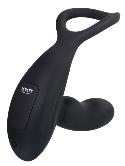 Черный стимулятор простаты Maud с вибрацией - Levett - в Стерлитамаке купить с доставкой