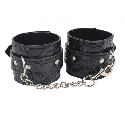 Черные наручники Be good Wrist Cuffs - Chisa - купить с доставкой в Стерлитамаке