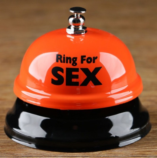 Настольный звонок RING FOR SEX - Сима-Ленд - купить с доставкой в Стерлитамаке