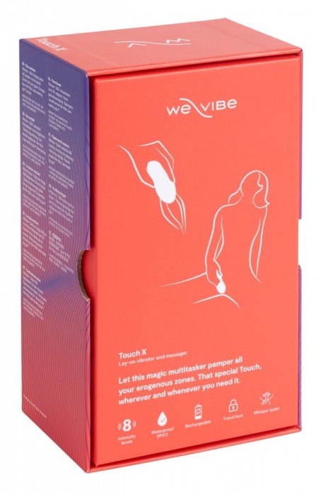Коралловый вибростимулятор We-Vibe Touch X - We-vibe