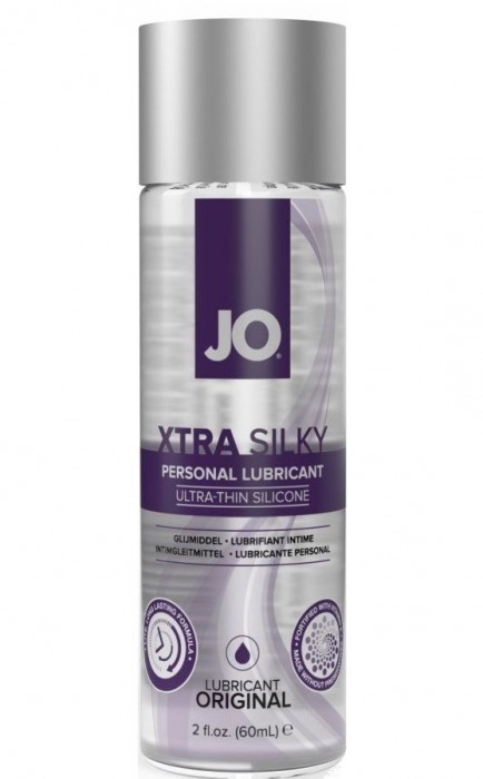 Лубрикант на силиконовой основе JO Xtra Silky - 60 мл. - System JO - купить с доставкой в Стерлитамаке