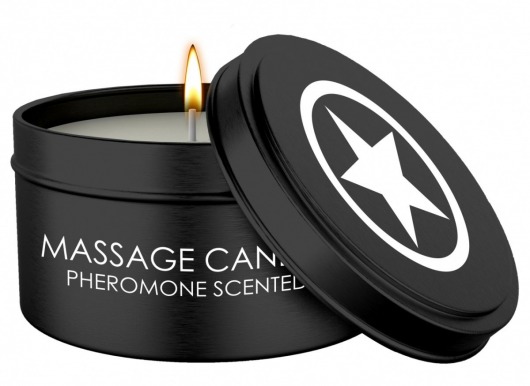 Массажная свеча с феромонами Massage Candle Pheromone Scented - Shots Media BV - купить с доставкой в Стерлитамаке