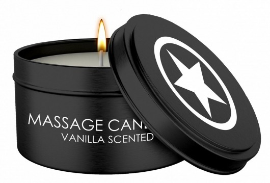 Массажная свеча с ароматом ванили Massage Candle - Shots Media BV - купить с доставкой в Стерлитамаке