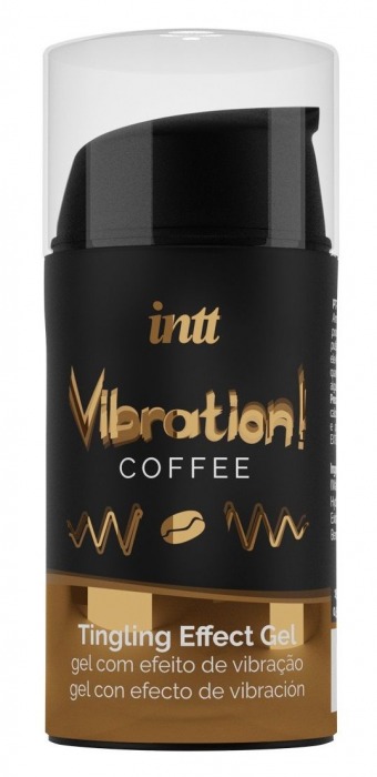 Жидкий интимный гель с эффектом вибрации Vibration! Coffee - 15 мл. - INTT - купить с доставкой в Стерлитамаке