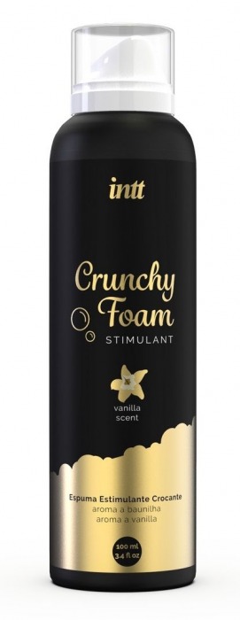 Пенка для массажа Crunchy Foam Stimulant Vanilla - 100 мл. - INTT - купить с доставкой в Стерлитамаке