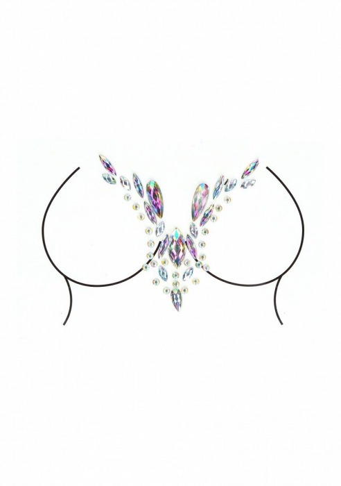 Пояс для чулок с гартерами и наклейкой Kiss Garterbelt   Dazzling Sticker - Shots Media BV купить с доставкой