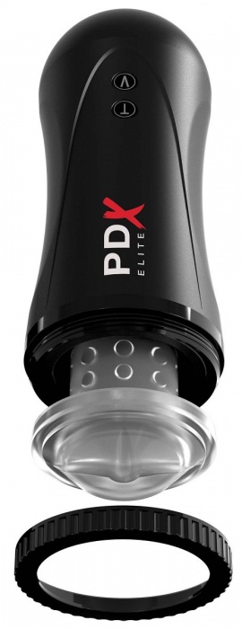 Черный автоматический мастурбатор-ротик Moto Stroker - Pipedream - в Стерлитамаке купить с доставкой