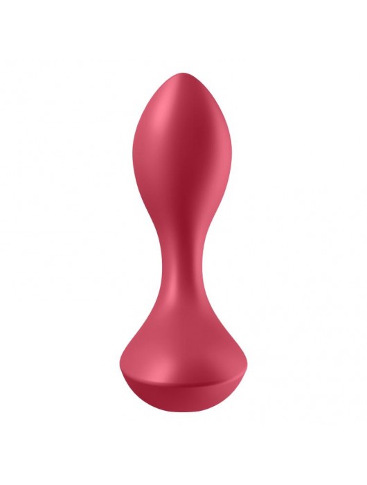 Красный вибромассажёр простаты Satisfyer Backdoor Lover - 14 см. - Satisfyer - в Стерлитамаке купить с доставкой