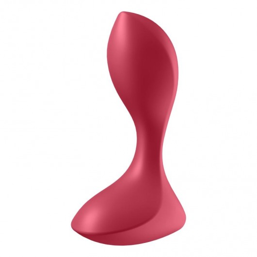 Красный вибромассажёр простаты Satisfyer Backdoor Lover - 14 см. - Satisfyer - в Стерлитамаке купить с доставкой