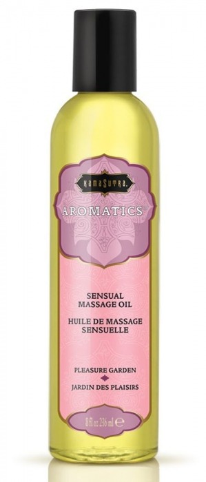 Массажное масло с цветочным ароматом Pleasure Garden - 236 мл. - Kama Sutra - купить с доставкой в Стерлитамаке