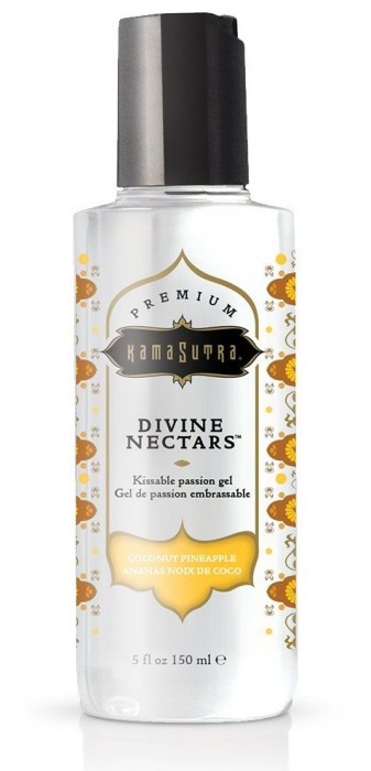 Гель-лубрикант на водной основе Divine Nectars Vanilla с ароматом ванили - 150 мл. - Kama Sutra - купить с доставкой в Стерлитамаке