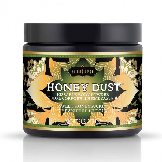 Пудра для тела Honey Dust Body Powder с ароматом жимолости - 170 гр. - Kama Sutra - купить с доставкой в Стерлитамаке