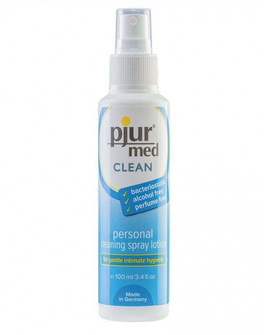 Гигиенический спрей pjur MED Clean Spray - 100 мл. - Pjur - купить с доставкой в Стерлитамаке