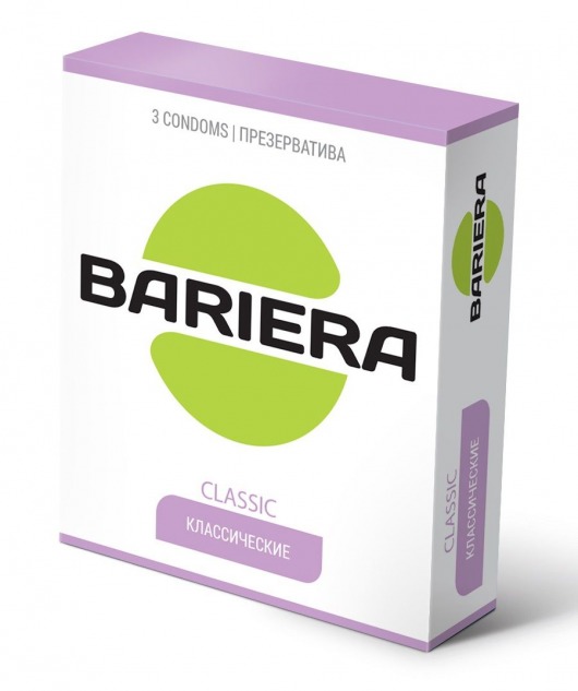 Классические презервативы Bariera Classic - 3 шт. - Bariera - купить с доставкой в Стерлитамаке