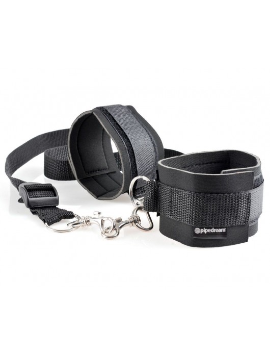Набор для бондажа Cuff And Tether Set - Pipedream - купить с доставкой в Стерлитамаке