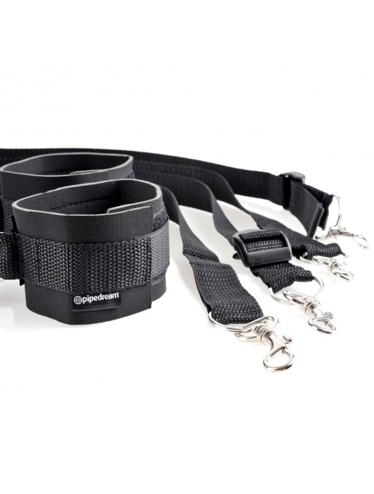 Набор для бондажа Cuff And Tether Set - Pipedream - купить с доставкой в Стерлитамаке