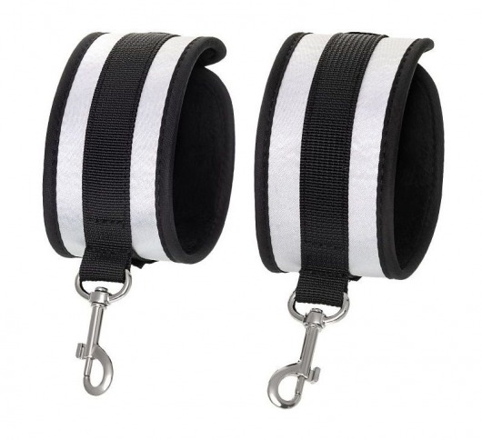 Серебристо-черные оковы Anonymo - ToyFa - купить с доставкой в Стерлитамаке