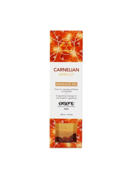 Органическое массажное масло CARNELIAN APRICOT - 100 мл. - Exsens - купить с доставкой в Стерлитамаке