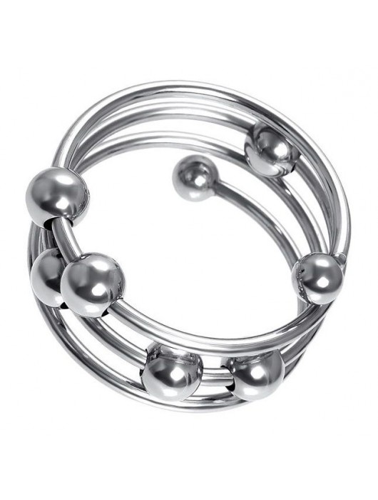 Большое металлическое кольцо под головку пениса - ToyFa - купить с доставкой в Стерлитамаке