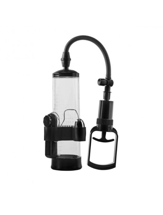 Прозрачная вакуумная помпа с вибрацией Vibrating Penis Pump - Dream Toys - в Стерлитамаке купить с доставкой