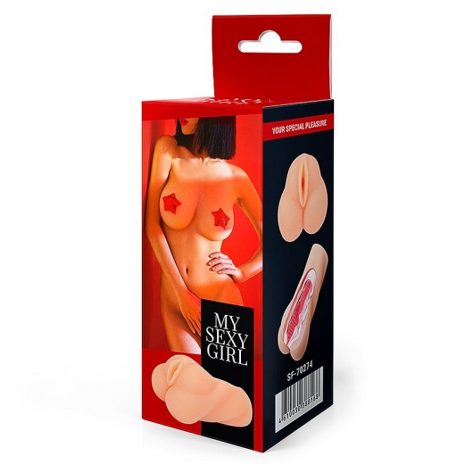 Мягкий реалистичный мастурбатор-вагина - Bior toys - в Стерлитамаке купить с доставкой