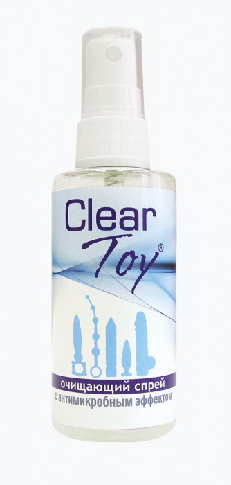 Очищающий спрей Clear Toy с антимикробным эффектом - 100 мл. - Биоритм - купить с доставкой в Стерлитамаке