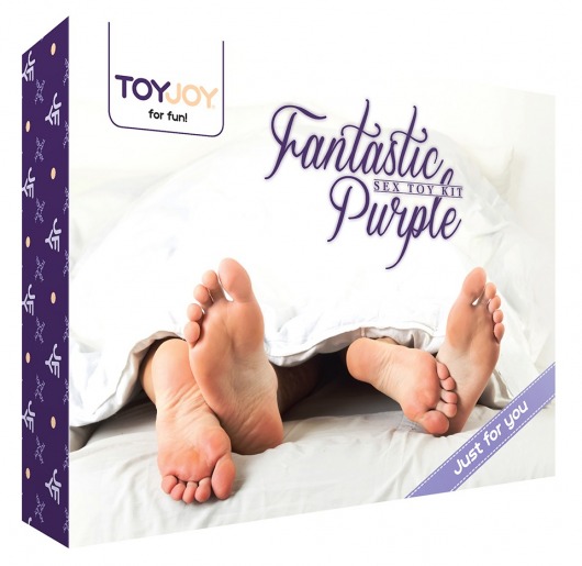 Эротический набор FANTASTIC PURPLE SEX TOY KIT - Toy Joy - купить с доставкой в Стерлитамаке