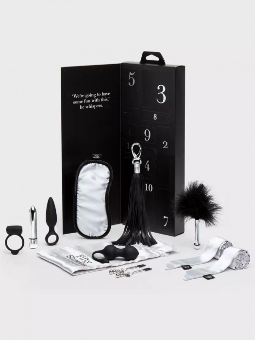Эротический набор Pleasure Overload 10 Days of Play Gift Set - Fifty Shades of Grey - купить с доставкой в Стерлитамаке