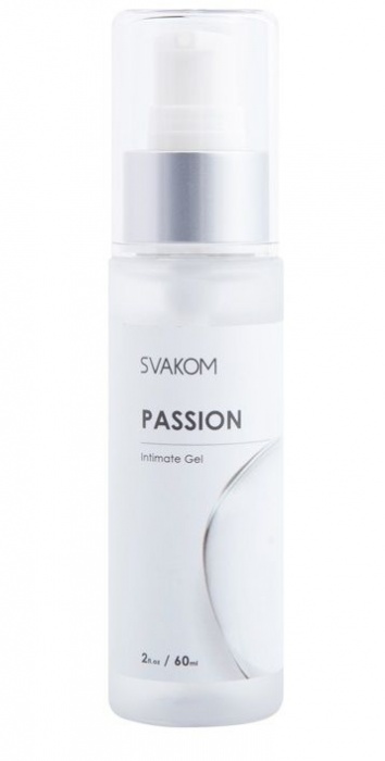 Смазка на водной основе Passion Intimate Gel - 60 мл. - Svakom - купить с доставкой в Стерлитамаке