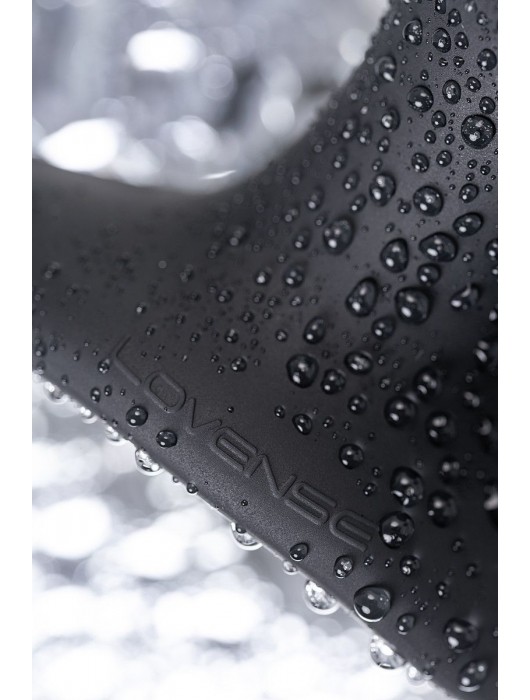 Черная анальная вибропробка HUSH 2 Size L - 12,1 см. - Lovense