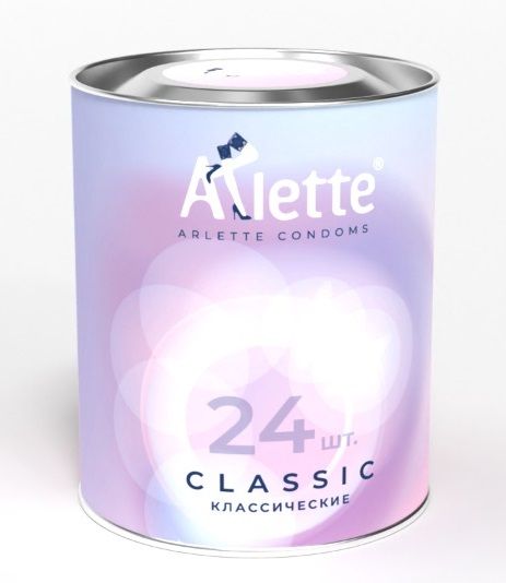 Классические презервативы Arlette Classic - 24 шт. - Arlette - купить с доставкой в Стерлитамаке