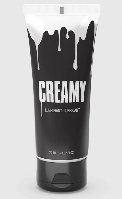 Смазка на водной основе Creamy с консистенцией спермы - 70 мл. - Strap-on-me - купить с доставкой в Стерлитамаке