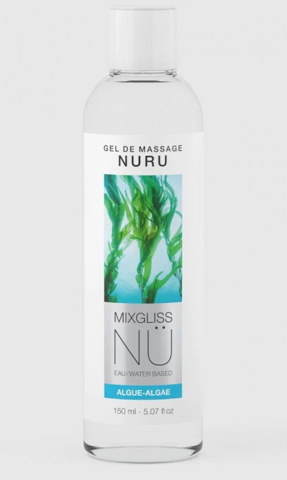 Массажный гель на водной основе Mixgliss NU Algae - 150 мл. - Mixgliss - купить с доставкой в Стерлитамаке